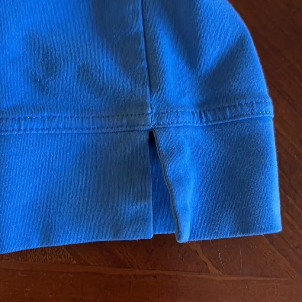 The Children’s Place 6X/7 Blue Knit Capri Pants Butterfly Waistband